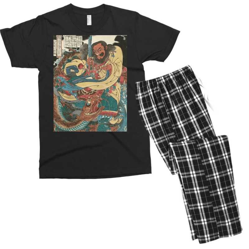 Water Margin, Gongsun Sheng, Kuniyoshi Utagawa, Water, Margin, Water M Men's T-shirt Pajama Set by SHOPOD445 | Artistshot