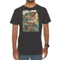 Water Margin, Gongsun Sheng, Kuniyoshi Utagawa, Water, Margin, Water M Vintage T-shirt | Artistshot