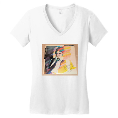 Rick Springfield Women's V-neck T-shirt Designed By Sisi Kumala