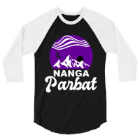 Nanga Parbat 3/4 Sleeve Shirt | Artistshot