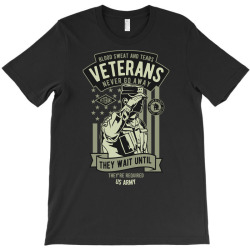 Veterans Badge T-shirt Designed By Roger