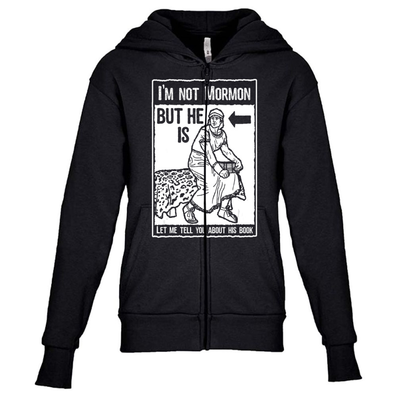 Mormon Lds Book Of Mormon Missionary Youth Zipper Hoodie | Artistshot