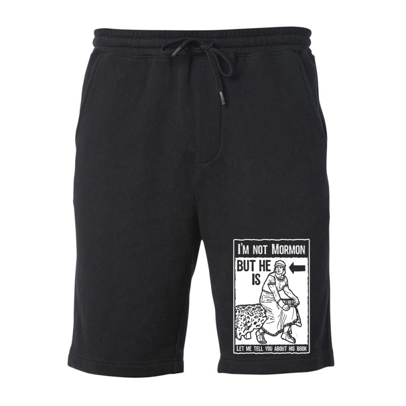 Mormon Lds Book Of Mormon Missionary Fleece Short | Artistshot