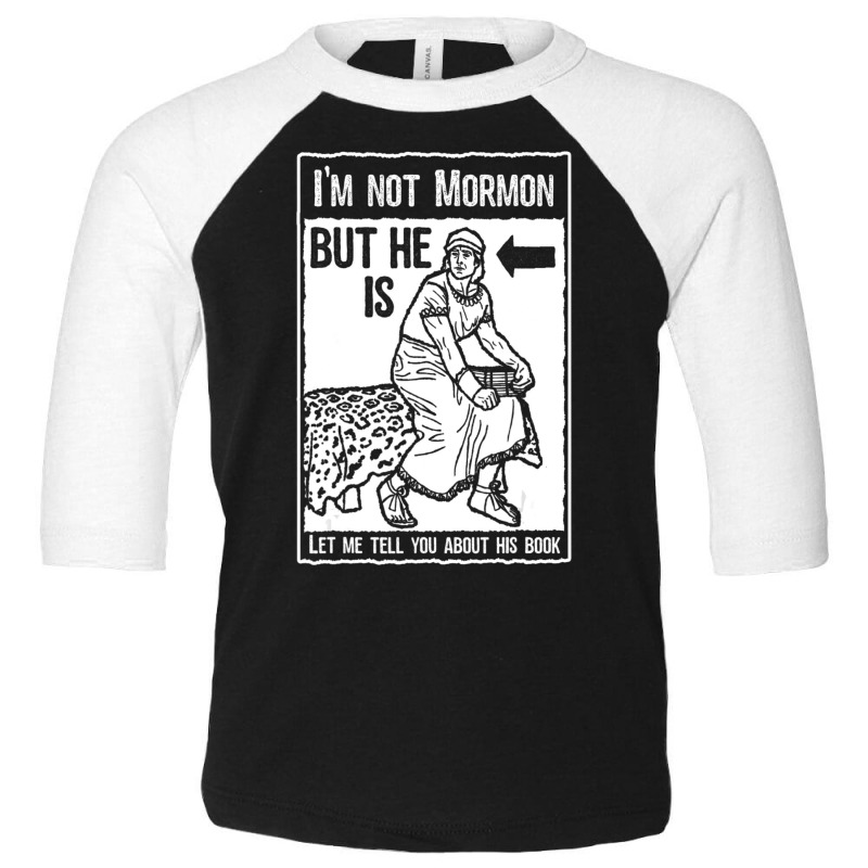 Mormon Lds Book Of Mormon Missionary Toddler 3/4 Sleeve Tee | Artistshot