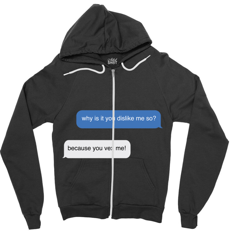 Kate And Anthony Quote Zipper Hoodie | Artistshot