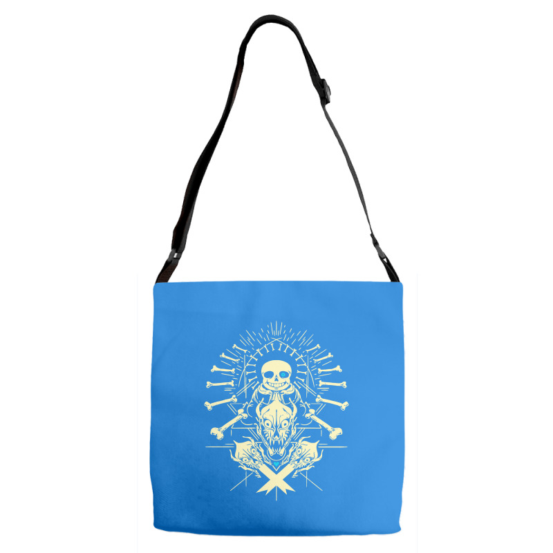 Undertale Sans T Shirt Adjustable Strap Totes | Artistshot