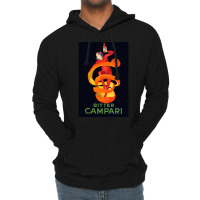 Vintage Bitter Campari Leonetto Cappiello Bitter Campari French Liquor Lightweight Hoodie | Artistshot