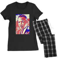 Portrait Of Martin Luther King Jr. Women's Pajamas Set | Artistshot