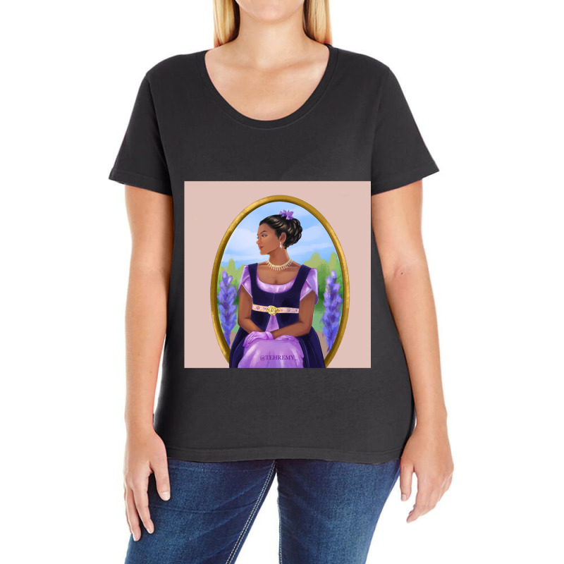 Miss Katharine Sharma Premium Scoop Ladies Curvy T-Shirt by UJAYWEHYE | Artistshot