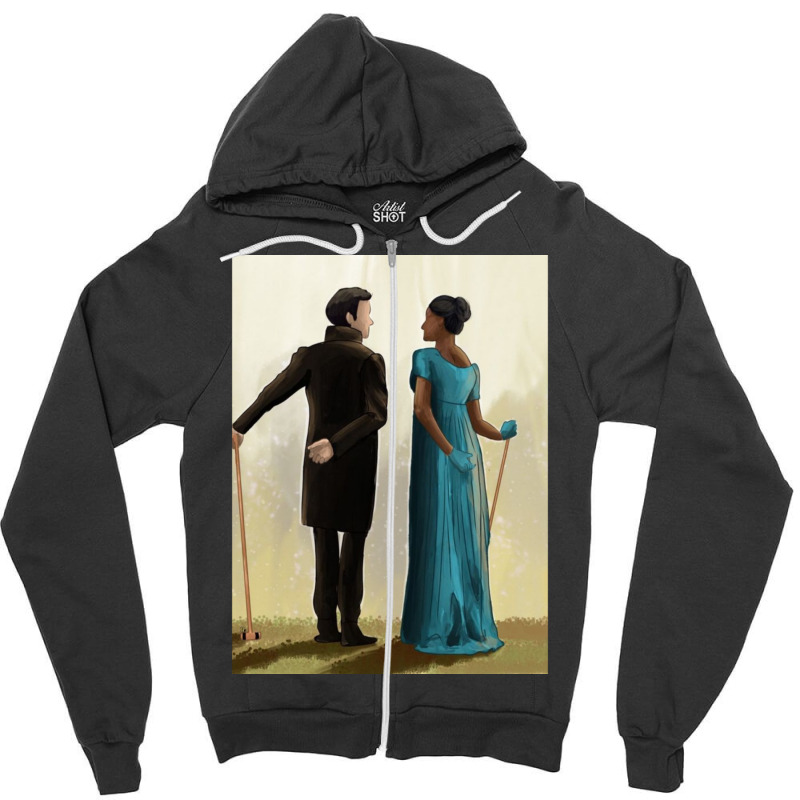 Of  Of Anthony And Kate, Design Zipper Hoodie | Artistshot