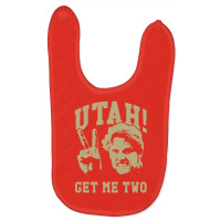 Utah Get Me Two Baby Bibs | Artistshot