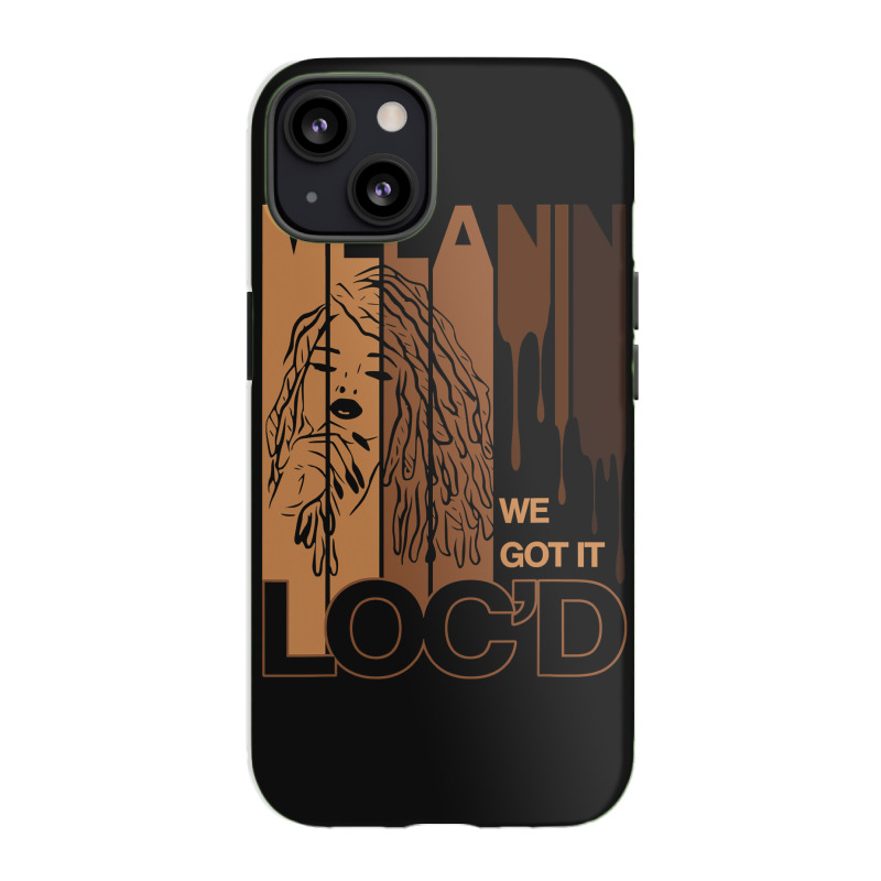 Melanin Drippin We Got It Loc'd Black Afro Natural Hair Iphone 13 Case | Artistshot