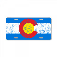 Vintage Colorado Flag License Plate | Artistshot