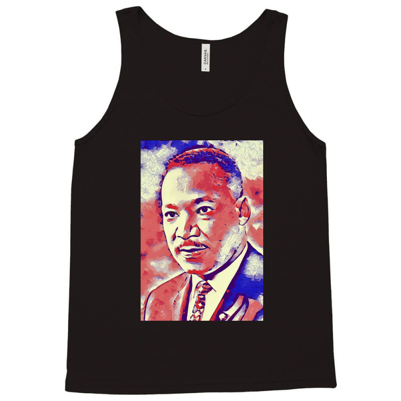 Portrait Of Martin Luther King Jr. Tank Top by WilmaMorgan | Artistshot