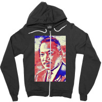 Portrait Of Martin Luther King Jr. Zipper Hoodie | Artistshot