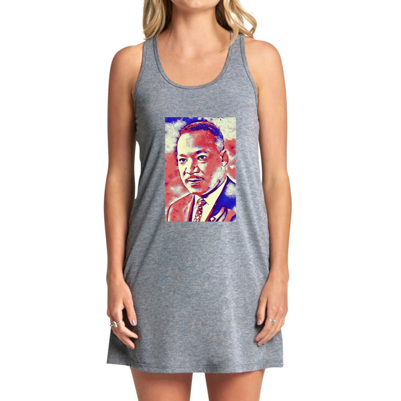 Portrait Of Martin Luther King Jr. Tank Dress by WilmaMorgan | Artistshot