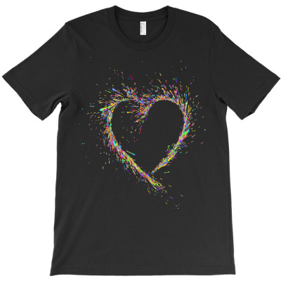 Heart T  Shirt Heart T  Shirt T-shirt Designed By Dominic Rempel