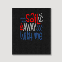 Sail Away With Me Portrait Canvas Print | Artistshot