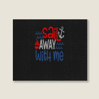 Sail Away With Me Landscape Canvas Print | Artistshot