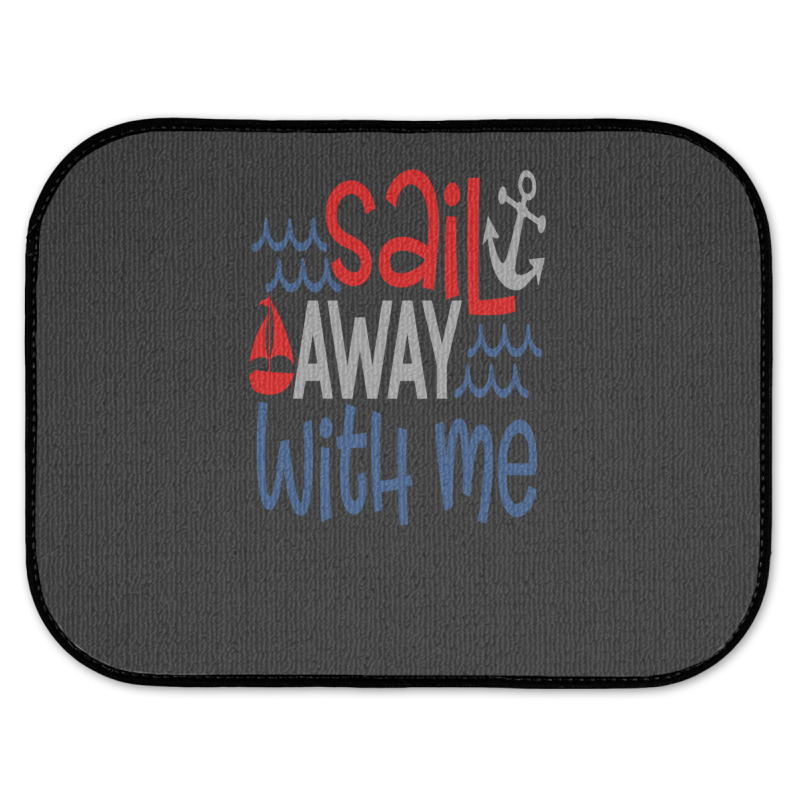 Sail Away With Me Rear Car Mat | Artistshot