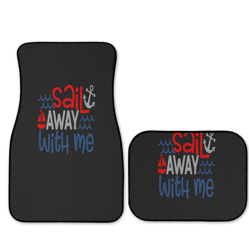 Sail Away With Me Full Set Car Mats | Artistshot