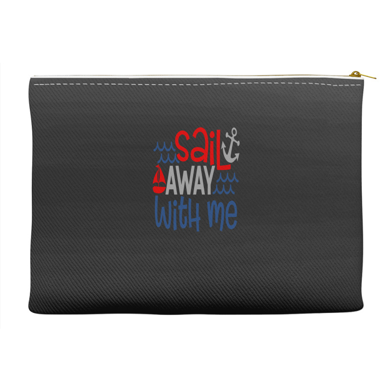 Sail Away With Me Accessory Pouches | Artistshot