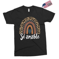 S?? Amable Spanish Bilingual Teacher Be Kind Boho Rainbow Exclusive T-shirt | Artistshot