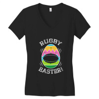 Distressed Egg Rug Women's V-neck T-shirt | Artistshot