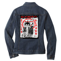 Blanks 77, Blank, The Blanks 77, Blanks 77 Art, Blanks 77 Vintage, Bla Ladies Denim Jacket | Artistshot