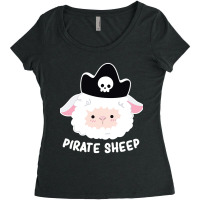 Captain Sheep Lamb So Cute Women's Triblend Scoop T-shirt | Artistshot