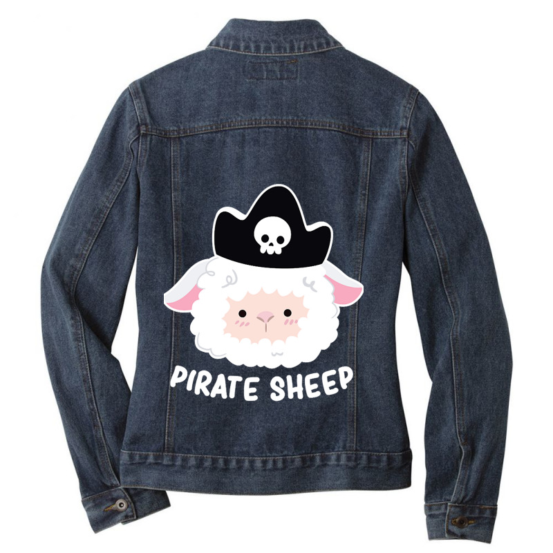 Captain Sheep Lamb So Cute Ladies Denim Jacket | Artistshot