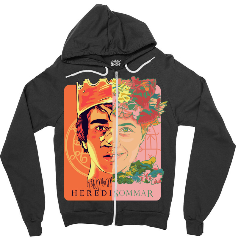 Heredisommar Zipper Hoodie by JACOBMCCOLLUM | Artistshot