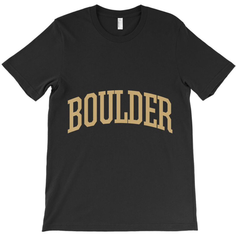 Boulder Boulder Spors College-syle Co T-shirt | Artistshot