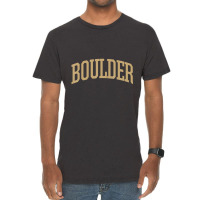 Boulder Boulder Spors College-syle Co Vintage T-shirt | Artistshot