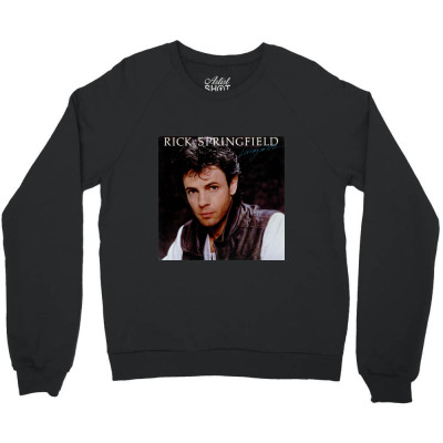 Rick Springfield Crewneck Sweatshirt Designed By Sisi Kumala