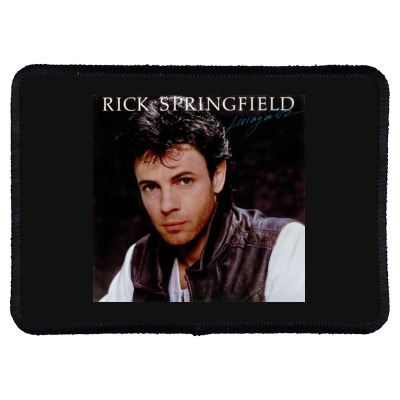 Rick Springfield Rectangle Patch Designed By Sisi Kumala