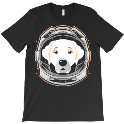 Labrador T  Shirtcute Labrador Dog Astronaut In Space T  Shirt T-shirt Designed By Dominic Rempel