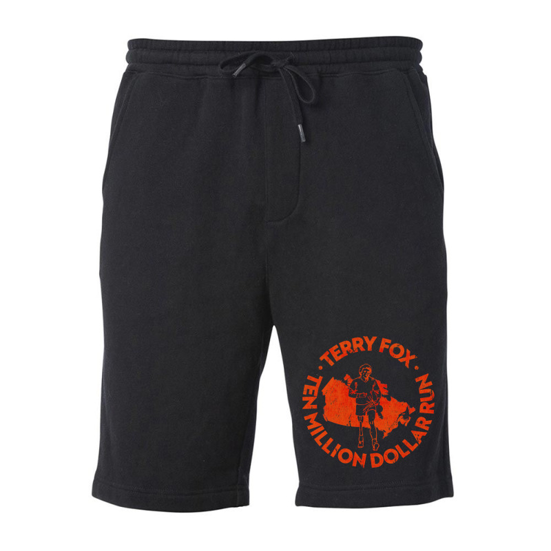 Terry Fox - Ten Million Dollar Run Fleece Short by cm-arts | Artistshot