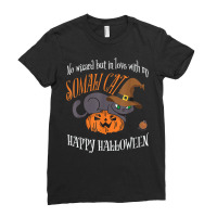 Somali Cat   Cat Lover Not A Wizard Funny Halloween Ladies Fitted T-shirt | Artistshot