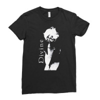 Divine, Divines, The Divine, Divine Art, Divine Vintage, Divine Painti Ladies Fitted T-shirt | Artistshot