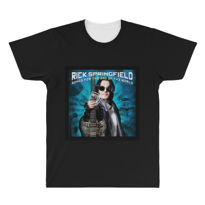Rick Springfield All Over Men's T-shirt Designed By Sisi Kumala