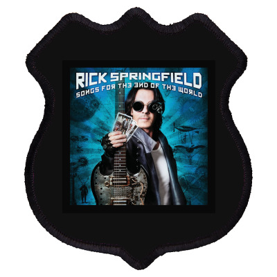 Rick Springfield Shield Patch Designed By Sisi Kumala