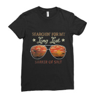 Searching For My Long Lost Shaker Of Salt Summer Ladies Fitted T-shirt | Artistshot