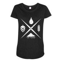 Beer Brewer Craft Beer Homebrew Ipa Maternity Scoop Neck T-shirt | Artistshot