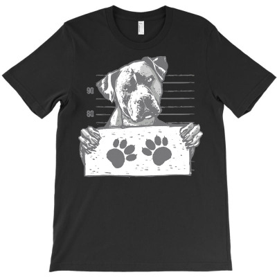 Mugshot Dog T  Shirt M U G S H O T D O G T  Shirt T-shirt Designed By Dominic Rempel