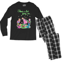 Everything Keeps Happening All The Time Men's Long Sleeve Pajama Set | Artistshot