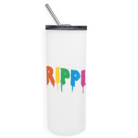 Drippin Colorful Rainbow Hip Hop Lovers Dripping Sauce T Shirt Skinny Tumbler | Artistshot