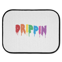 Drippin Colorful Rainbow Hip Hop Lovers Dripping Sauce T Shirt Rear Car Mat | Artistshot