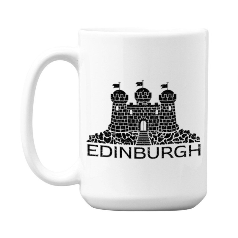 Edinburgh Scotland City Flag United Kingdom 15 Oz Coffee Mug | Artistshot