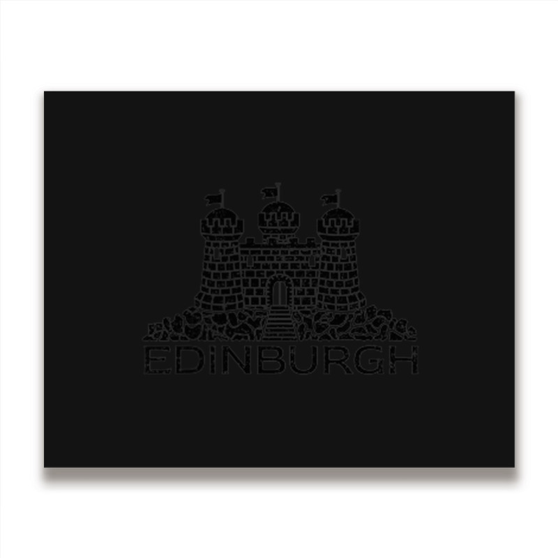 Edinburgh Scotland City Flag United Kingdom Metal Print Horizontal | Artistshot